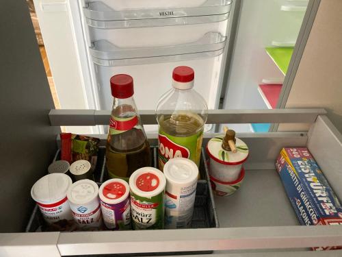 Una cocina o zona de cocina en Ferienwohnung bon WAB