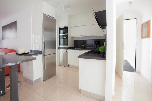Dapur atau dapur kecil di Haciendas Village Tenerife