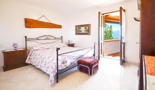 Katil atau katil-katil dalam bilik di Villa Bacco