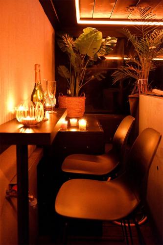 Zona de estar de SuiteDreams-Jungle Suite - Liège