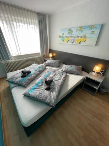 Postel nebo postele na pokoji v ubytování Ben's HOME