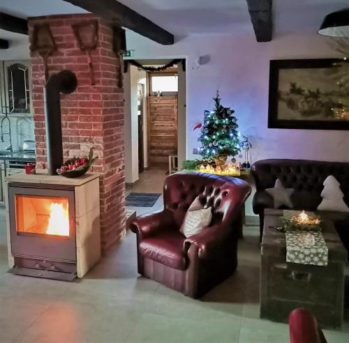 Posezení v ubytování Vintage Home Vendégház
