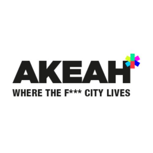 a logo for ashkenazi where the first city lives at Akeah Hotel Gran Vía in Madrid