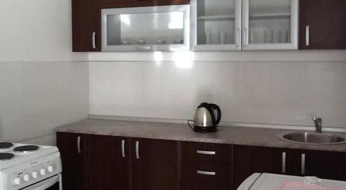 Dapur atau dapur kecil di Villa Mirista