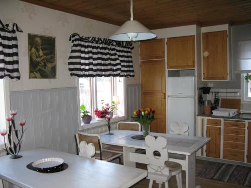 Virtuvė arba virtuvėlė apgyvendinimo įstaigoje Västerdala Onwest