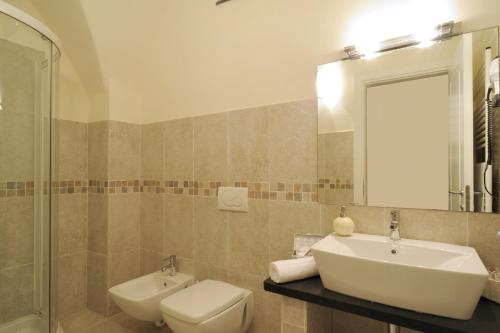 Koupelna v ubytování B&B Corallini