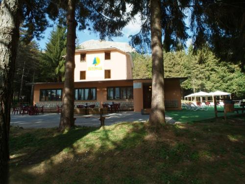 Budova, kde se bed and breakfast nachází