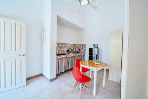 Η κουζίνα ή μικρή κουζίνα στο Villa Casa Azul & Arena Blanca Apartamentos