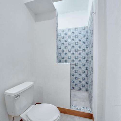 Ένα μπάνιο στο Villa Casa Azul & Arena Blanca Apartamentos