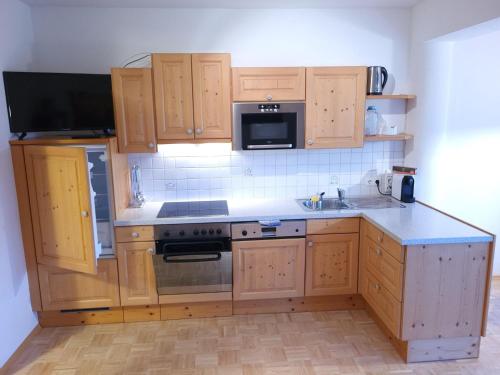 Köök või kööginurk majutusasutuses Elegant Apartment in Ranten with Infrared Sauna
