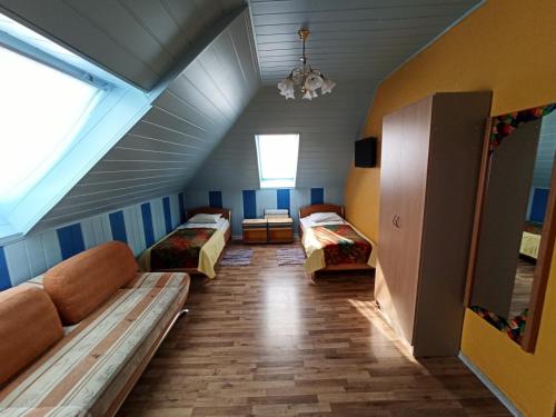 Postel nebo postele na pokoji v ubytování Hotel Laagna