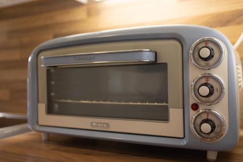 Dapur atau dapur kecil di Sallainen Cottages
