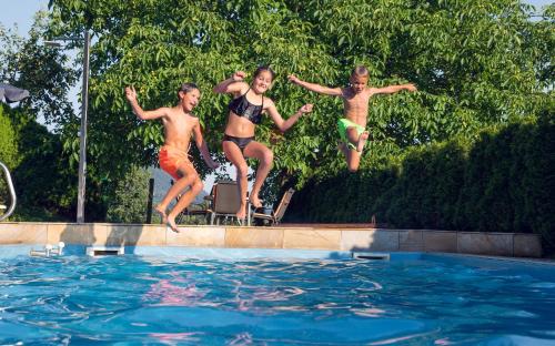 Bazén v ubytování Familienbauernhof Samerhof nebo v jeho okolí