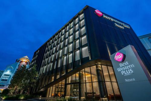 Bangunan di mana terletaknya hotel