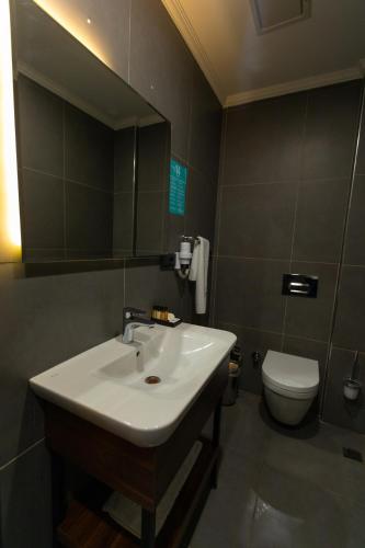 Vannituba majutusasutuses SANTANA OTEL