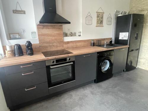 Køkken eller tekøkken på Anthology