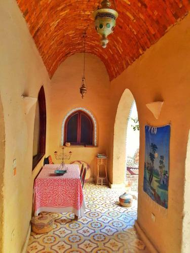 Postel nebo postele na pokoji v ubytování Scorpion House Luxor