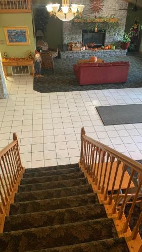 Χώρος καθιστικού στο Regency Inn and Suites