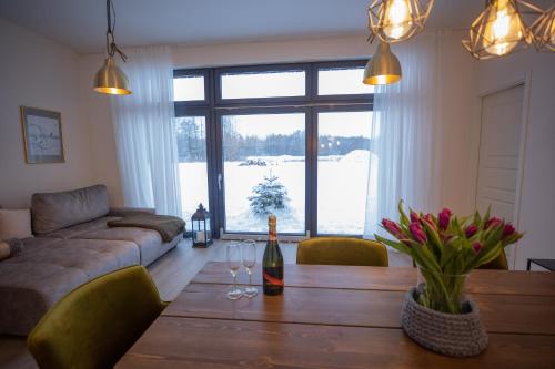 Posezení v ubytování Revalia Vintse Villas
