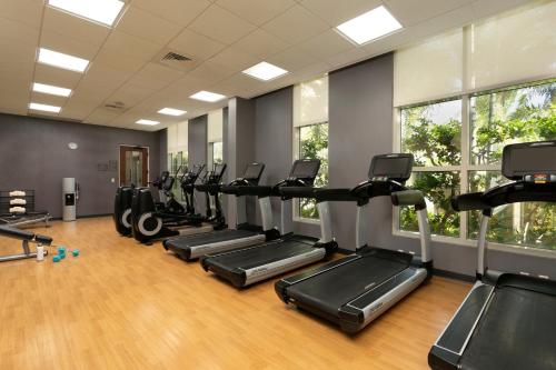Fitness centrum a/nebo fitness zařízení v ubytování Hyatt House San Juan