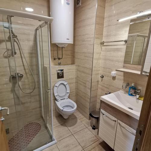 Ванная комната в Apartman Lea & parking u garaži