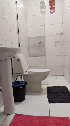 Bilik mandi di Hotel & Restaurante Frezza
