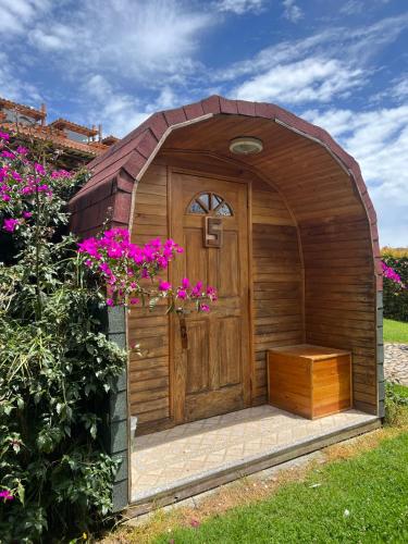 Κήπος έξω από το Hotel, Bungalows, Chalet y Cabañas Aventura Park Villa De Leyva La Periquera