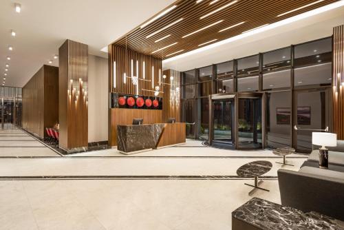 Ruang duduk di Ramada by Wyndham Rize Findikli