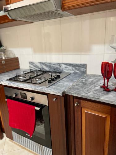 Köök või kööginurk majutusasutuses Apartamentos Avenida