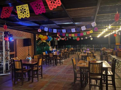 Restaurace v ubytování El Cortijo Hotel Campestre