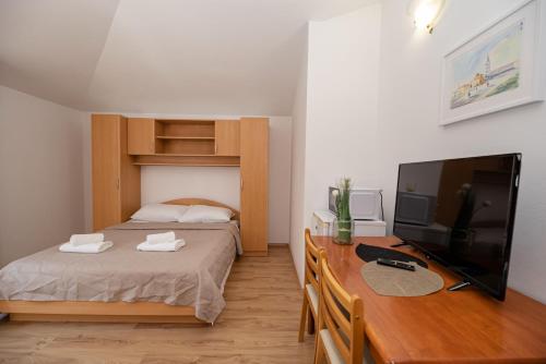 Letto o letti in una camera di Villa Heaven Apartment - Airport Zadar