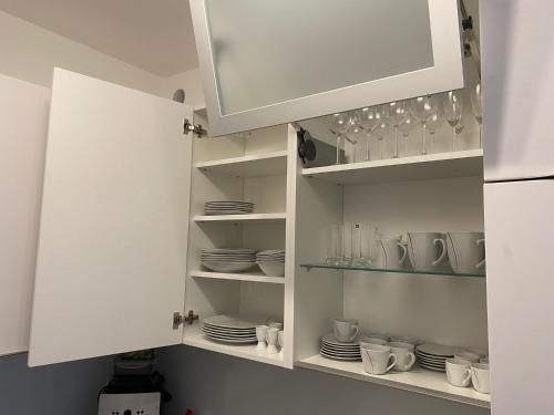 Una cocina o zona de cocina en Apartman ARIA