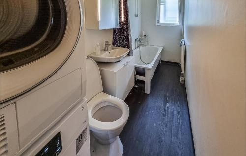 Koupelna v ubytování Gorgeous Apartment In sensbruk With Kitchen