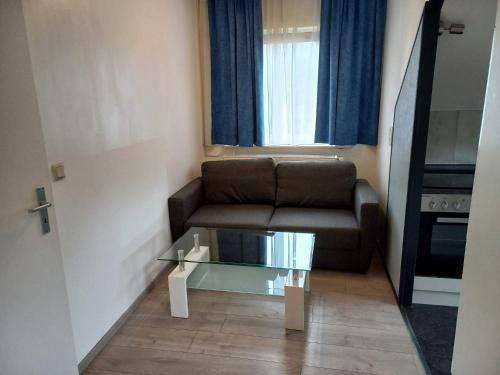 Χώρος καθιστικού στο Apartmenthaus am Rennplatz