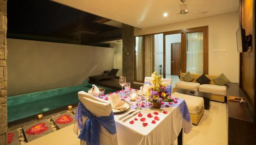 Χώρος καθιστικού στο Samaja Villas Seminyak