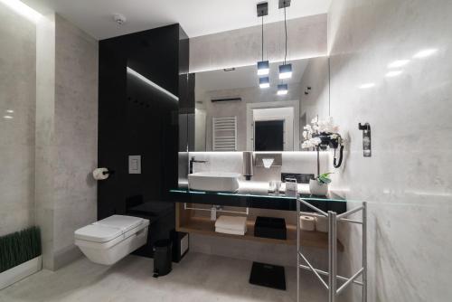 Ένα μπάνιο στο Apart-Hotel VIVI RESIDENCE & SPA