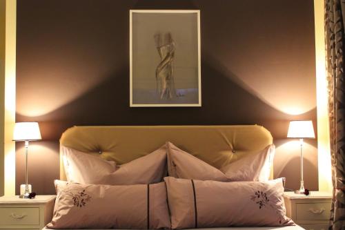 Χώρος καθιστικού στο Hotel Haus Kallenberg