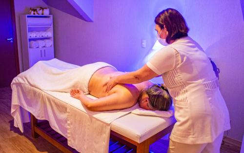 Spa dan/atau kemudahan kesihatan lain di Hotel Refugio da Montanha