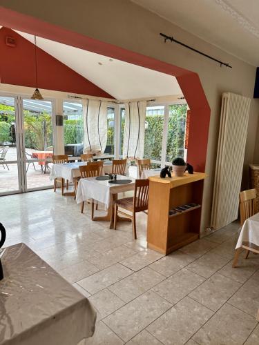 Χώρος καθιστικού στο Hotel Rosengarten