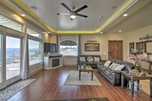 Chic Paradise Home with Terrace 13 Mi to Wineries!