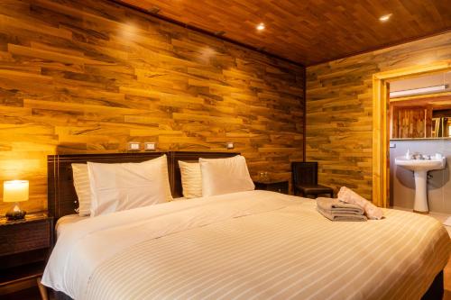 Letto o letti in una camera di Foresta Atacama Lodge