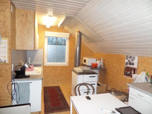 Η κουζίνα ή μικρή κουζίνα στο Appartement Unterstädeli Engelburg SG