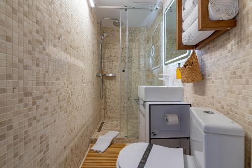 Ванная комната в Razelm Luxury Resort