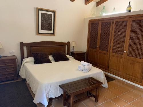 Postel nebo postele na pokoji v ubytování Villa Can Tolo