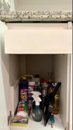 Dapur atau dapur kecil di MNU - Nações Unidas By Anora Spaces