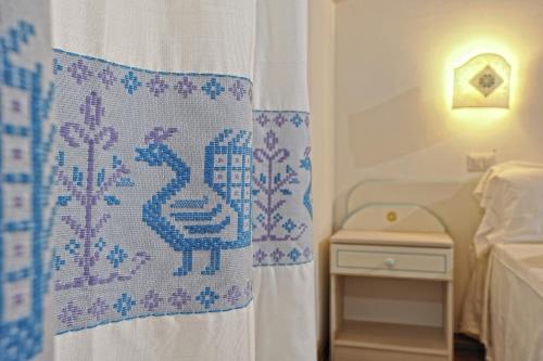 Una cama o camas en una habitación de Hotel Antica Posada
