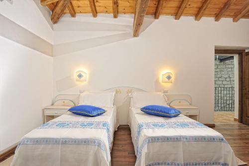 Una cama o camas en una habitación de Hotel Antica Posada