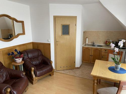 Posezení v ubytování Willa Edi