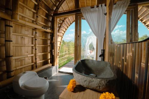 Posezení v ubytování Skyspace Villas Bali