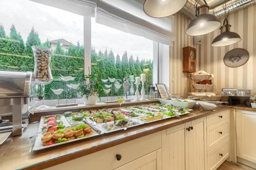 Køkken eller tekøkken på Villa Atlantis